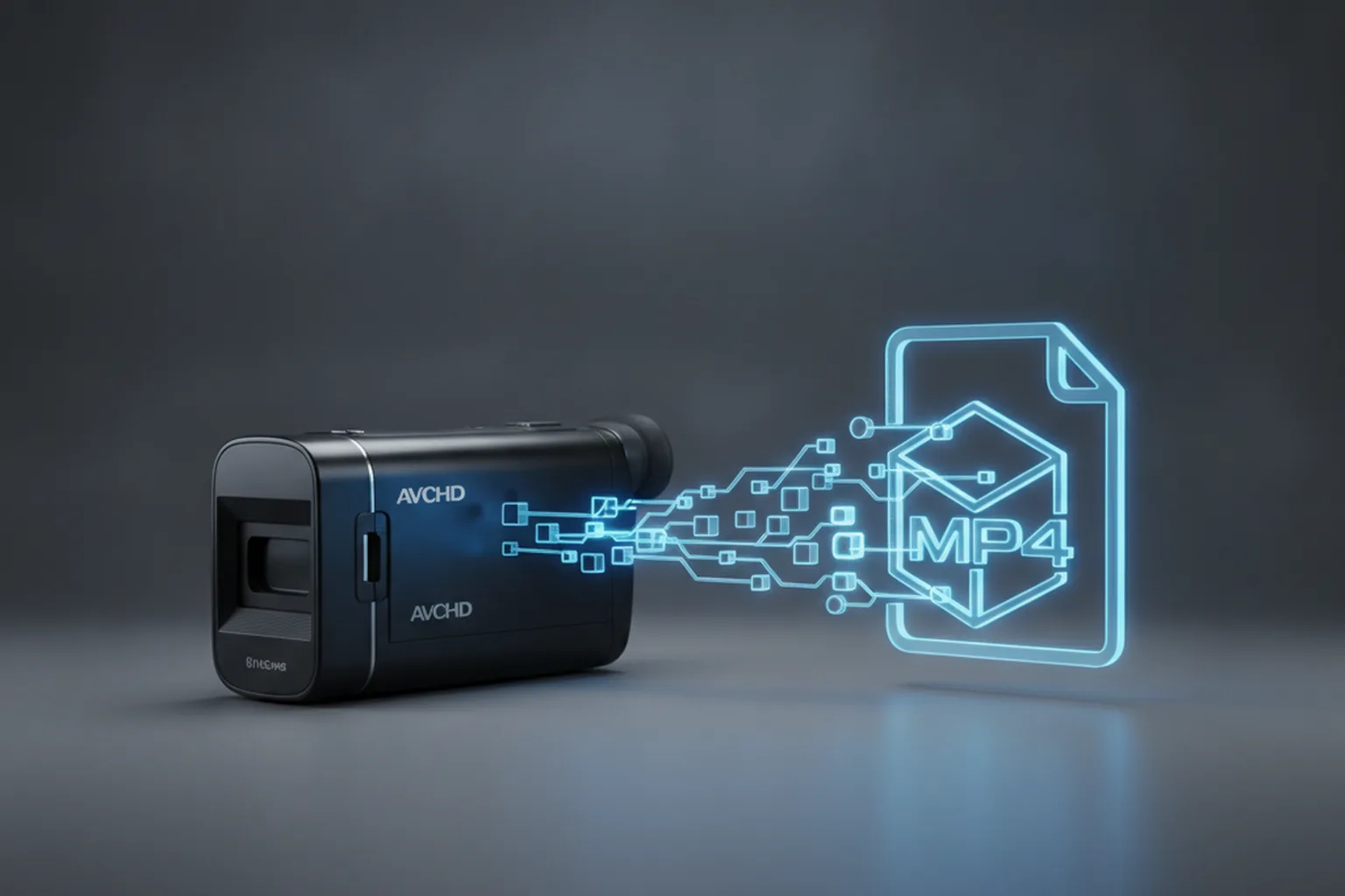 Конвертация MTS в MP4 — AVCHD-камера и поток данных